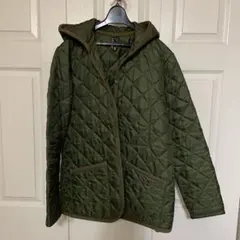 【LAVENHAM 】キルティングジャケット サイズ38 カーキ