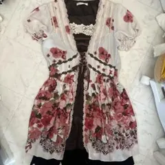 axes femme アクシーズファム ミニワンピース M