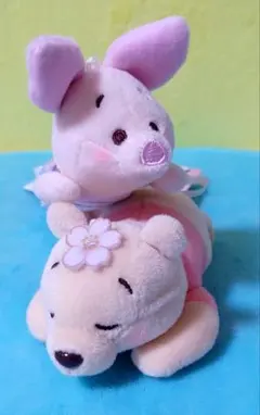 Winnie the Pooh　さくらバージョン くまのプーさんとピグレット