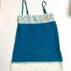【即購入可】 THE EMPORIUM  ブルーキャミソールのサムネイル