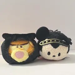 ディズニー　ツムツム　忍者　ぬいぐるみ　2個セット　ティガー　ミッキー