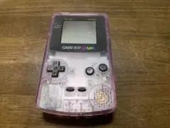 ゲームボーイカラー クリアパープル