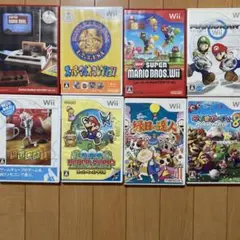 Wii マリオゲーム パッケージセット まとめ売り