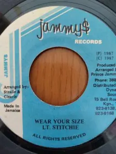 LT. STITCHIE WEAR YOUR SIZE 1987
