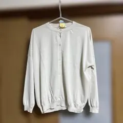 evam evaのアイボリー コットン カーディガン 長袖のサムネイル