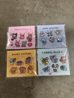 ナルミヤキャラクターズ　ぷっくりしーる　セブンイレブン