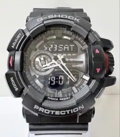 【美品】カシオ ジーショック GA-400 ブラック　アナデジ 電池交換済みのサムネイル
