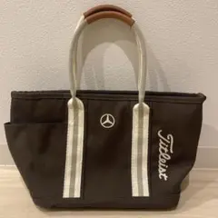 【タイトリスト&メルセデス・ベンツコラボ トートバッグ】⭐︎未使用品！ Amazon | [タイトリスト] メルセデス・ベンツ コラボ ラウンドトート