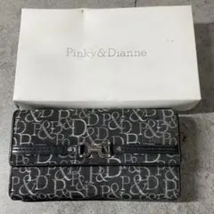 Pinky&Dianne 長財布 ブラック デニム