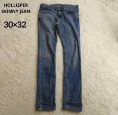 美品‼️HOLLISTER　ホリスター　スキニージーンズ インディゴブルーのサムネイル