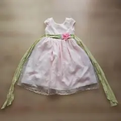 ☆Jona Michelle☆ミルキーピンク刺繍レースドレスワンピース☆美品５☆