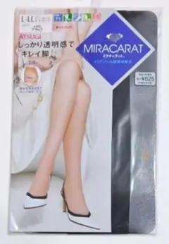 アツギ　ミラキャラット　黒　ブラック　L〜LL