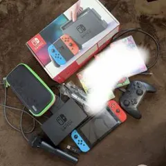 スイッチ　Switch 本体　ケース　カラオケ　マイク　ジャンク品 スイッチ Switch 本体 ケース カラオケ マイク ジャンク品 - メルカリ