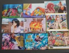 ワンピース 麦わらストア ポストカード 9枚セット