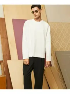 MAISON SPECIAL 小野メリヤスキョウネンロングスリーブカットソー