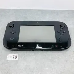 【動作OK】WiiU ゲームパッド 黒 kuro クロ パッドのみ 03-79