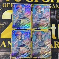 ワンピースカード　コビー　シークレット 4枚　sec OP11-119 海軍　黒