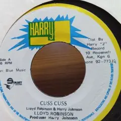 レゲエレコード★LLOYD ROBINSON / CUSS CUSS