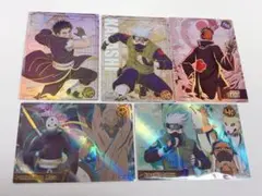 NARUTOナルト カード オビト.カカシ5枚セット