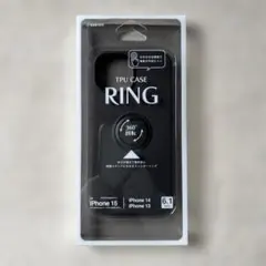 TPU CASE RING iPhone15 14 13スマホケース