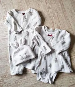 ジェラートピケベビー3点セット70～80サイズ