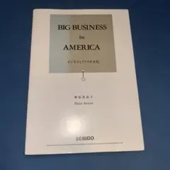 BIG BUSINESS in AMERICA ビジネスとアメリカ文化