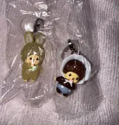 モンチッチ　めじるしアクセサリー　2点売り