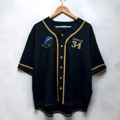 美品 東京ディズニーランド ドナルドダック ベースボールシャツ ユニフォームのサムネイル