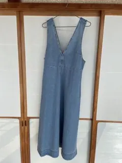 GU デニムジャンパードレス Mサイズ