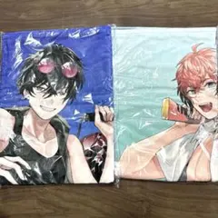 ミ*ん様 にじさんじ 特大タオル - 佐伯イッテツ 赤城ウェン