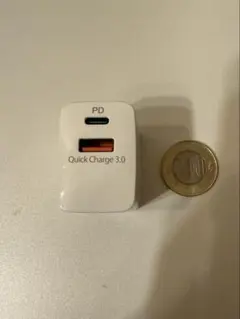 超速充電器PD + Quick Charge 3.0 2ポード 20W