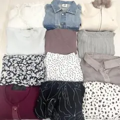 美品 ブランド春服まとめ売り12着 大人キレイめカジュアル パステルカラー