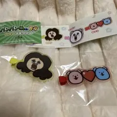 パンパンくんの日常 アクリル前髪クリップ ガチャガチャ カプセルトイ