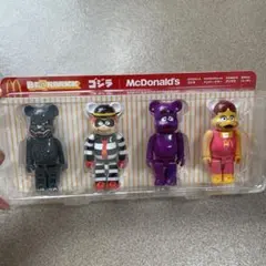 【新品】BE@RBRICK　ベアブリック ゴジラ　マクドナルド 4体セット