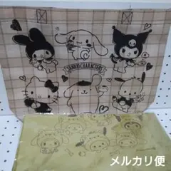 サンリオキャラクターズ　ショップバッグセット　ハローキティ、マイメロ、ポチャッコ