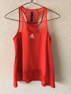adidas レッド タンクトップ
