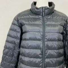 good day ブラック 　キルティングダウンジャケット　M ダウン95%