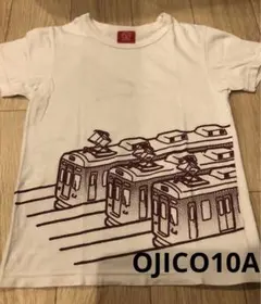 OJICO10A 電車×ケーキTシャツ