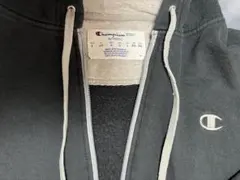Champion ブラック パーカー 2XL