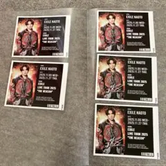 EXILE オリジナルラベル缶 NAOTOサイン入り ステッカー