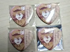 江戸川乱歩 ハート缶バッジ vol.5 文豪ストレイドッグス 文スト 4個セット