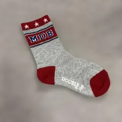 DOUBLE.B MDB ロゴ入り靴下 15-17cm