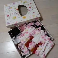 七五三 子供用着物セット 桜柄