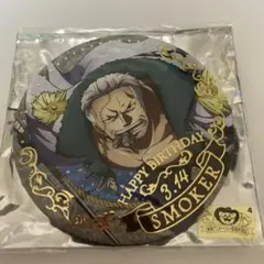 ONEPIECE ワンピース スモーカー バースデージュエリー缶バッジ 3月