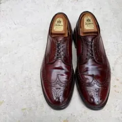 Alden975★サイズ10D★コードバン★バーガンディ★ロングウィングチップのサムネイル