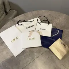 Dior Chanel Swarovski ショップ袋 ハイブランド