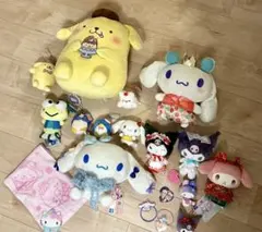 12/31まで⭐︎サンリオぬいぐるみ、雑貨まとめ売り