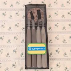 木製彫刻刀セット 4本