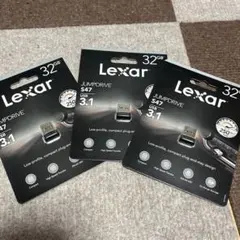 【新品・未開封】Lexar JumpDrive S47 32GB USB 3.1