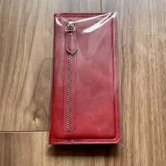 スマホケース 手帳型 iPhone12 pro max用ジッパー付き 未使用品